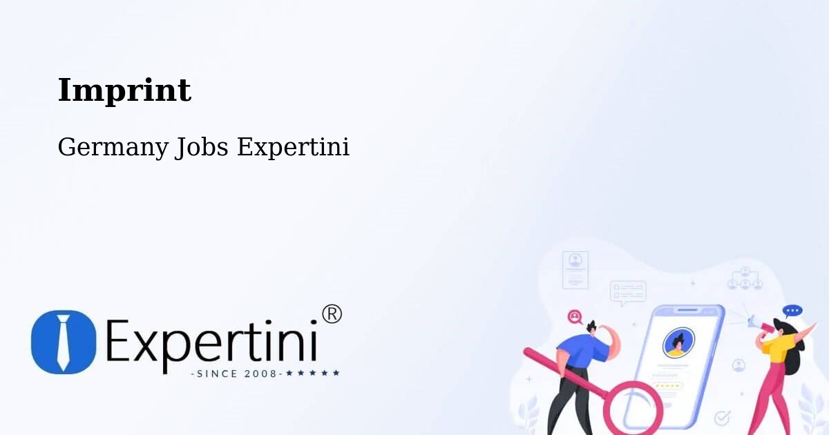 Imprint – Bad Teinach Zavelstein - Germany Jobs Expertini